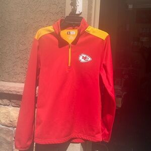 Kansas City Chiefs size S in excellent condition with emblem 3/4 zip